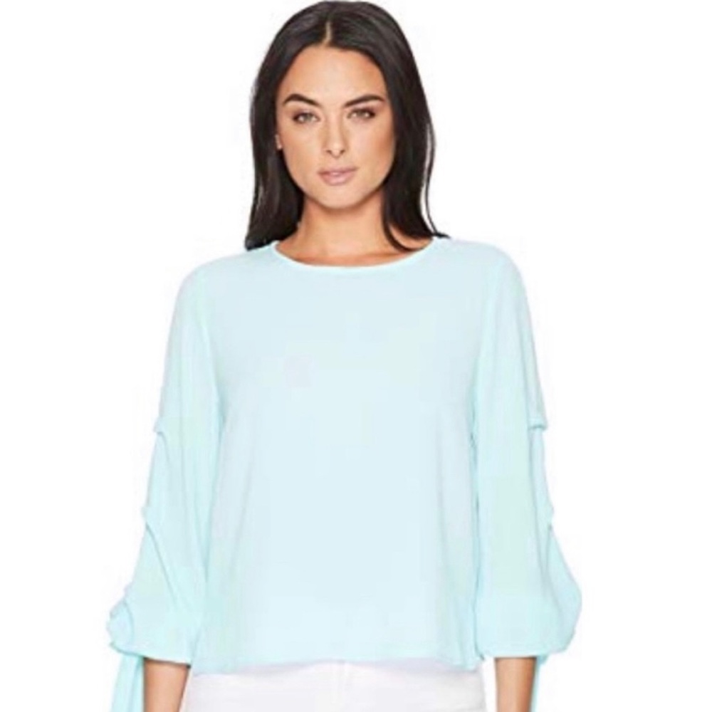 Vince Camuto Aqua Glow Blouse